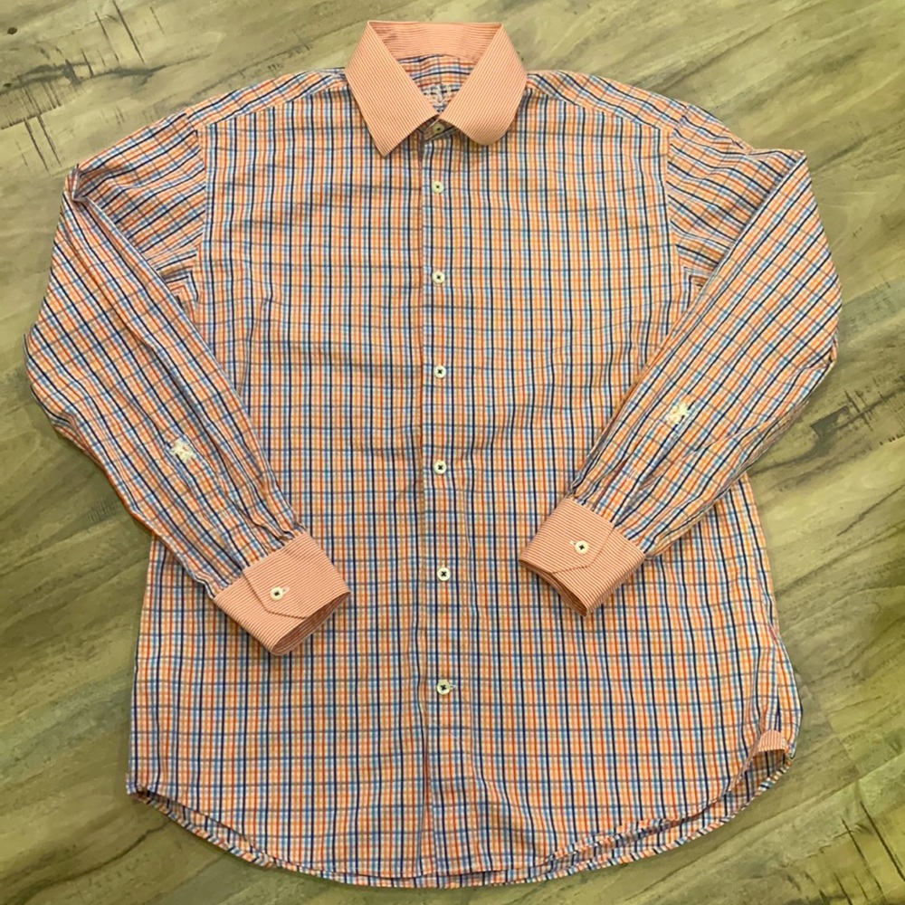 Bugatchi Plaid Button Down Shirt